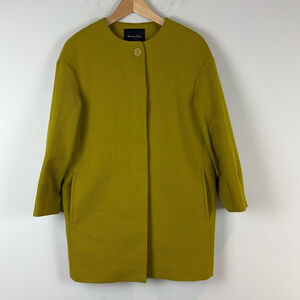 MASSIMO DUTTI Womens Longline Blazer Jacket